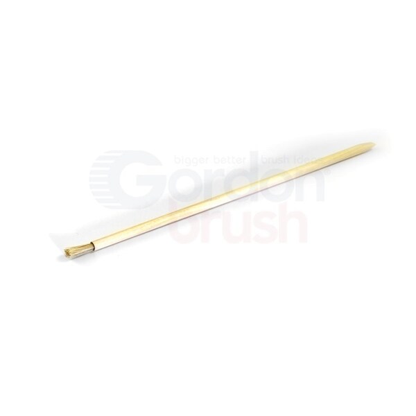 3/16" Diameter Horsehair/Wood Applicator Brush